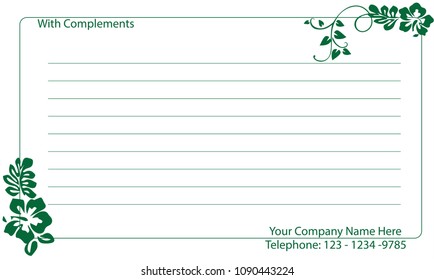 With Complements Note