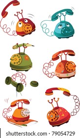 Complete Set Phones Stock Illustration 79054729 | Shutterstock