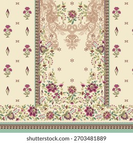 compose digital design and seamless patterns