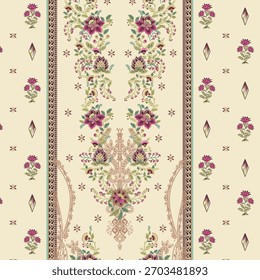 compose digital design and seamless patterns
