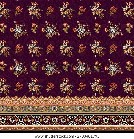 compose digital design and seamless patterns