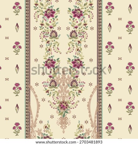 compose digital design and seamless patterns