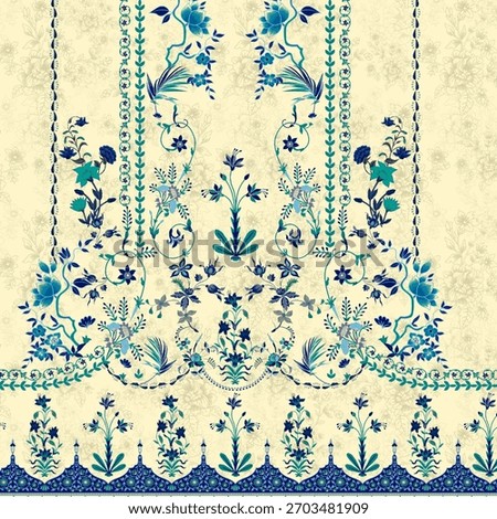 compose digital design and seamless patterns