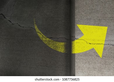 Composite image of arrows
