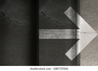 Composite image of arrows