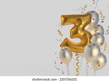 7,856 Number 3 Balloon Images, Stock Photos & Vectors | Shutterstock