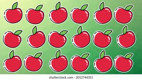 Green Apple No Leaf White Background High Res Stock Images Shutterstock