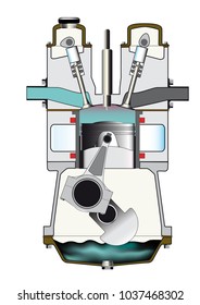 3,637 Diesel engine drawing Stock Illustrations, Images & Vectors ...