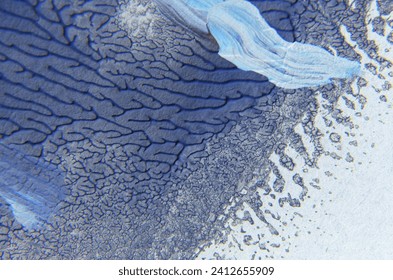 Computer art and acrylic technology.