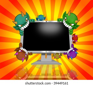 computer attack by variety