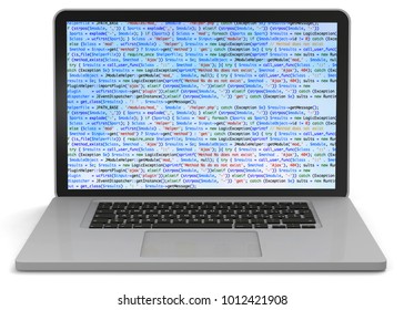 Computer and Code - 3D