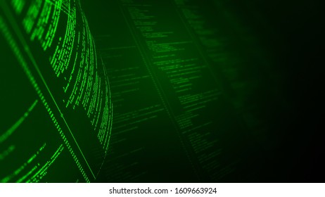 Computer Coding Background C Code Animated Stock Illustration ...