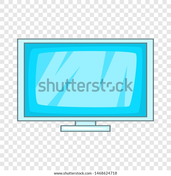 Computer display icon. Cartoon illustration of\
display icon for web\
design