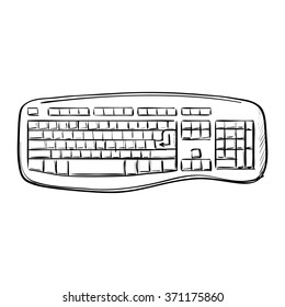 Computer-keyboard-cartoon Images, Stock Photos & Vectors | Shutterstock