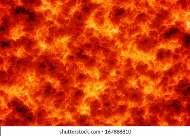 Computer Generated Abstract Background Of Magma Lava