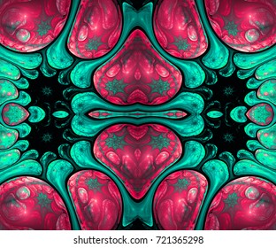 Computer generated fractal artwork for creative design and entertainment