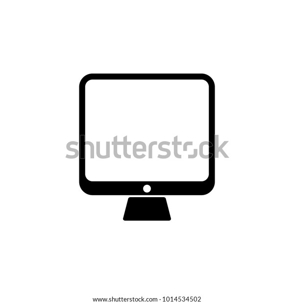 computer monitor icon. Elements of news and\
media streaming icon. Premium quality graphic design. Signs,\
symbols collection icon for websites, web design, mobile app,\
graphic on white\
background