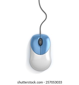 Computer Mouse Top View