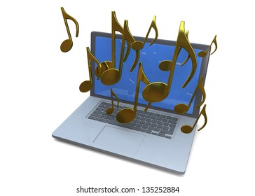 COMPUTER AND MUSIC - 3D