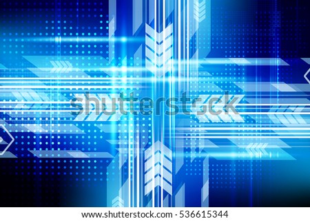 Computer network digital communication. Abstract information technology concept background.