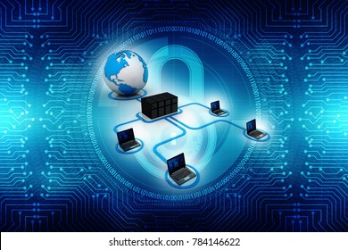 コンピュータネットワーク のイラスト素材 画像 ベクター画像 Shutterstock