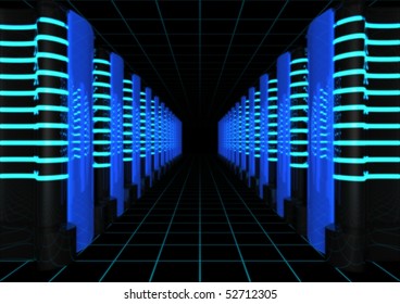 Computer Server Farm Abstract