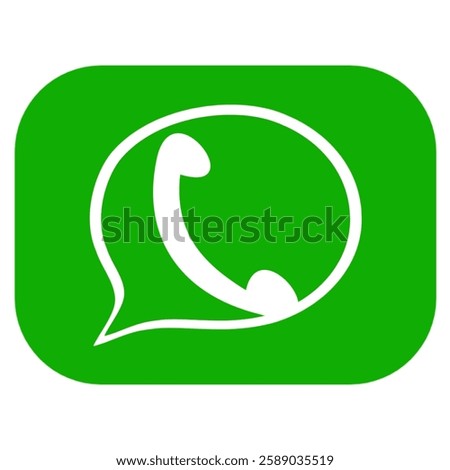 For comunication transparent  calling icon 