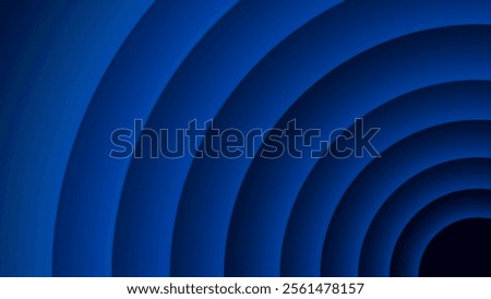 Concentric circle pattern background with dark blue color.for graphic design, visual effects and backgrounds