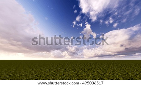 Similar – Greener Grass Nature Sky