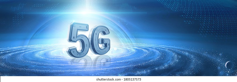 concept of 5G network, new generation networks. high-speed mobile Internet, Business, modern technology, internet and networking concept. 3d illustration, 3d rendering
