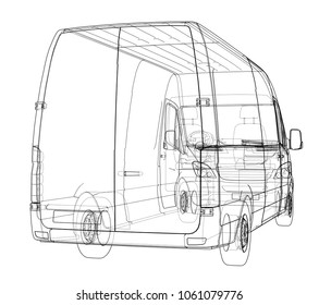 Van Blueprint Images, Stock Photos & Vectors | Shutterstock