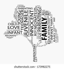 4,805 Family tree words Images, Stock Photos & Vectors | Shutterstock