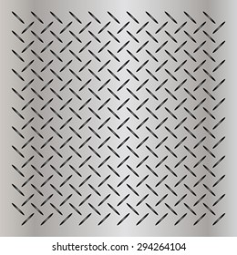Concept conceptual gray abstract metal stainless steel aluminum perforated pattern texture mesh background as metaphor to industrial, abstract, technology, grid, silver, grate, spot, grille surface