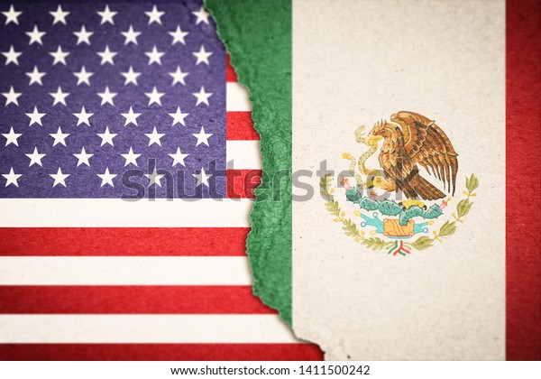 Concept of Conflict\
between USA and\
Mexico