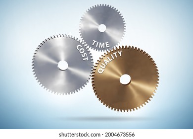 118 Time cost quality triangle Stock Illustrations, Images & Vectors ...