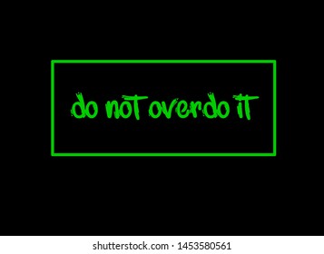 the concept of the image so that everyone is not overdone