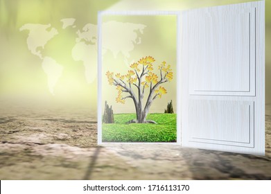 The concept of love the world, love the environment - Powered by Shutterstock