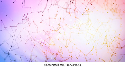 Concept of Network, internet communication. Network background.