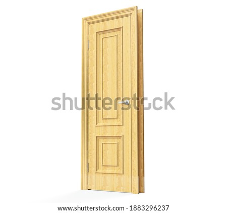 Similar – Image, Stock Photo Light shines through the window of a long abandoned room and casts a bright light on the old, empty floor