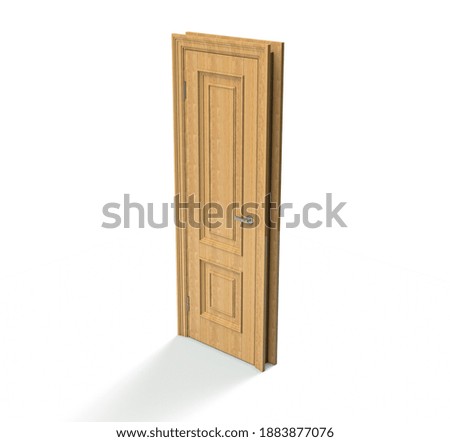 Similar – Image, Stock Photo Light shines through the window of a long abandoned room and casts a bright light on the old, empty floor