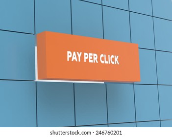 Concept PAY PER CLICK