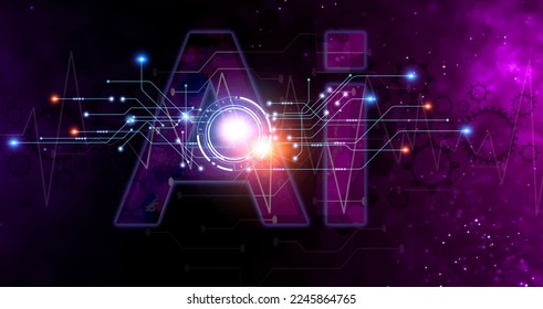 The concept of using artificial intelligence (AI) to control the system, the industry that uses artificial intelligence.(chat GPT,chatGPT)