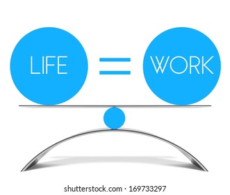 1,856 3d Work Life Balance Images, Stock Photos & Vectors | Shutterstock