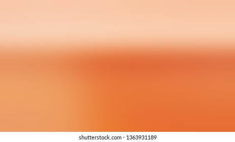 Conceptual gradient design orange pale yellow pink