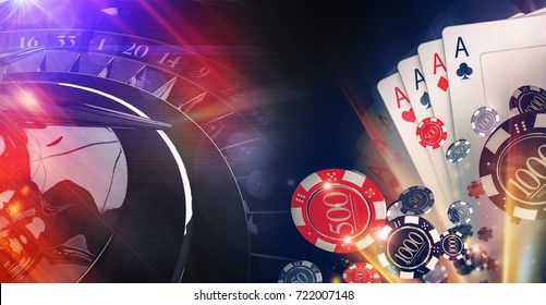conceptual online casino gambling illustration 260nw 722007148