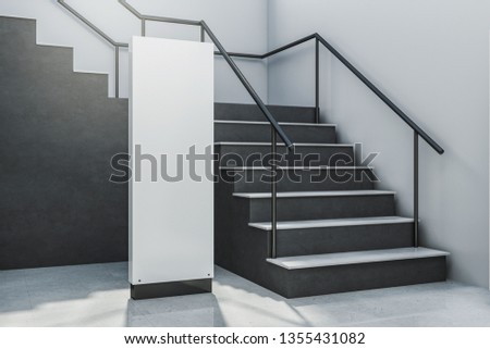 Similar – Image, Stock Photo Staircase Entrance