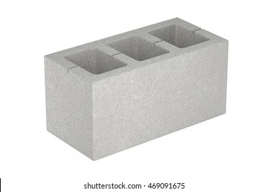 Concrete Masonry Unit 3d Rendering Isolated Stock Illustration 469091675