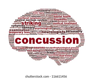 Concussion Traumatic Injury Icon Design. Brain Injury Medical Symbol Concept