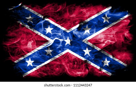 Confederate Flag, Navy Jack Smoke Flag