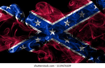 Confederate Flag, Navy Jack Smoke Flag